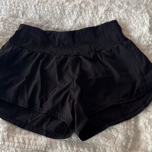 Women's Black Athletic Shorts